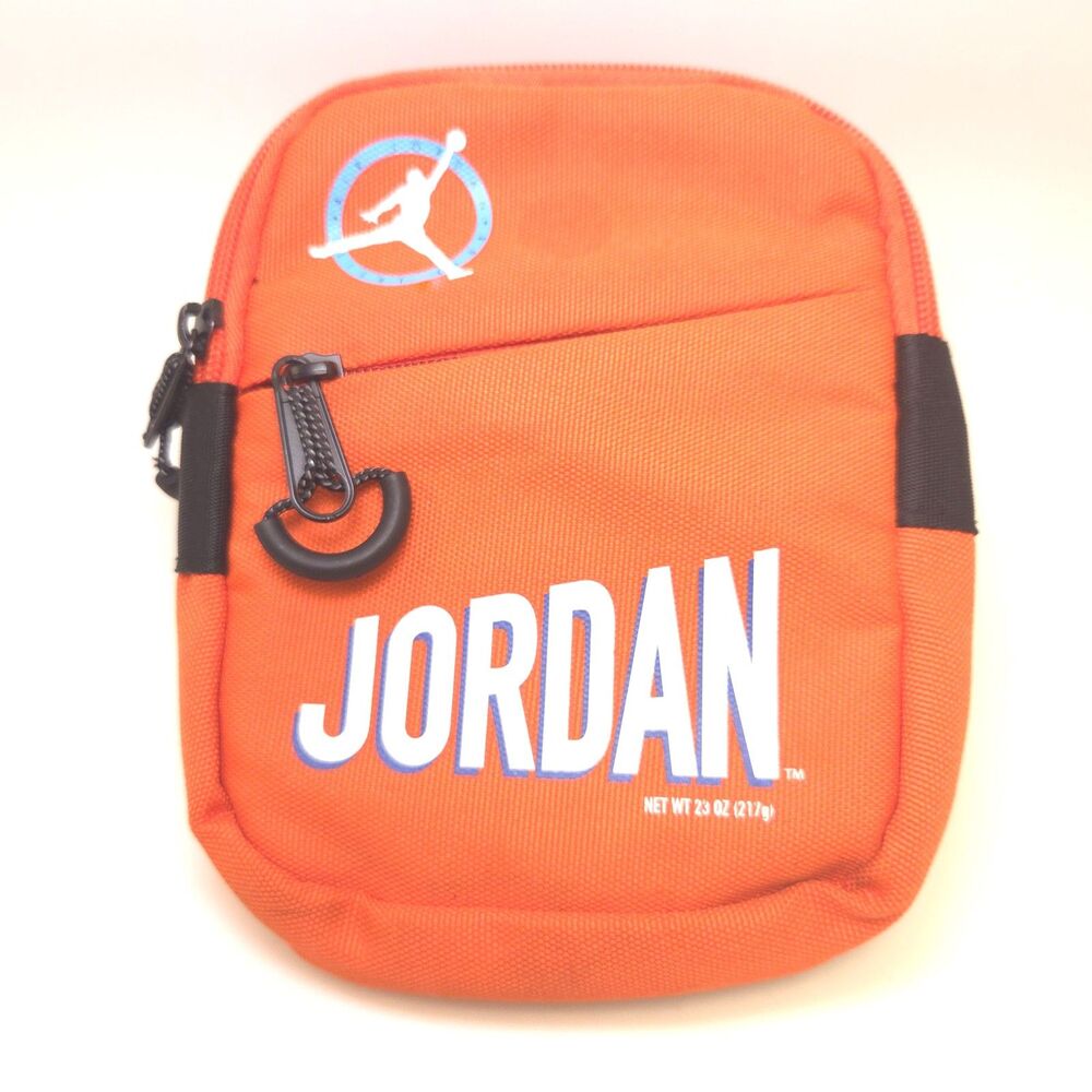 Air Jordan OG MVP Hip Bag Orange Black Sling Crossbody Fanny Pack FJ9678-817